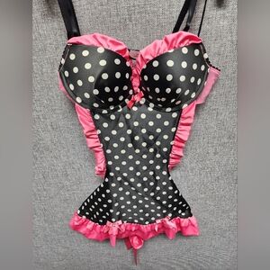 Victoria secret sexylittlething  Apron with bra ,size  34B